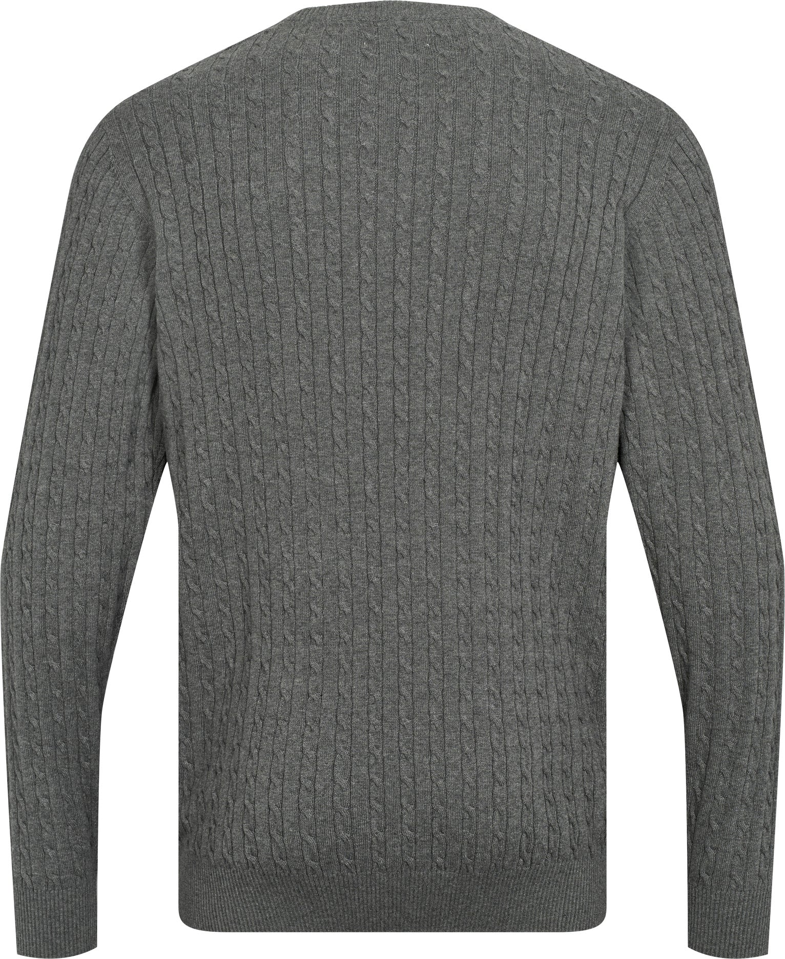 USPA Knit Archi Men - Medium Grey Melange