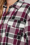 USPA Flannel Shirt Boa Women - Check