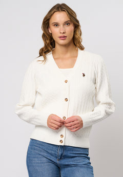 Gill Cable Knit Cardigan