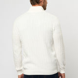 Romeo Half-zip Cable Knit