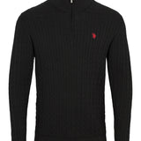 Romeo Half-zip Cable Knit