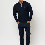 Romeo Half-zip Cable Knit