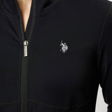 Kira Full-Zip Workout Blouse