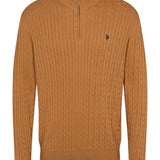 UMRomeo Half-zip Cable Knit