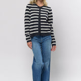 UWMalika Striped Knit Cardigan