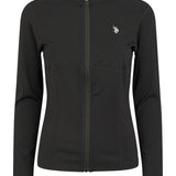 Kira Full-Zip Workout Blouse