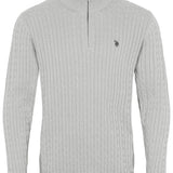 UMAmir Half-zip Cable Knit