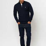 UMAmir Half-zip Cable Knit