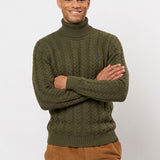 UMDashe Turtleneck Cable Knit