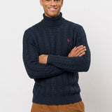 UMDashe Turtleneck Cable Knit