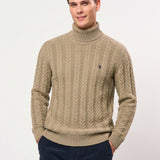 UMDashe Turtleneck Cable Knit
