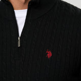 Romeo Half-zip Cable Knit