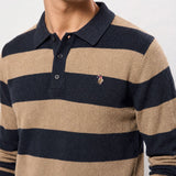 UMEthan Polo Long Sleeve Knit