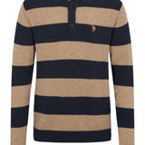 UMEthan Polo Long Sleeve Knit