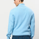 UMRomeo Half-zip Cable Knit