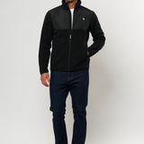Bent fleece jacket
