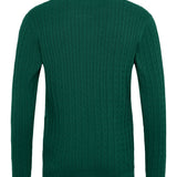 UMRomeo Half-zip Cable Knit