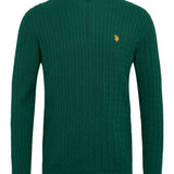 UMRomeo Half-zip Cable Knit