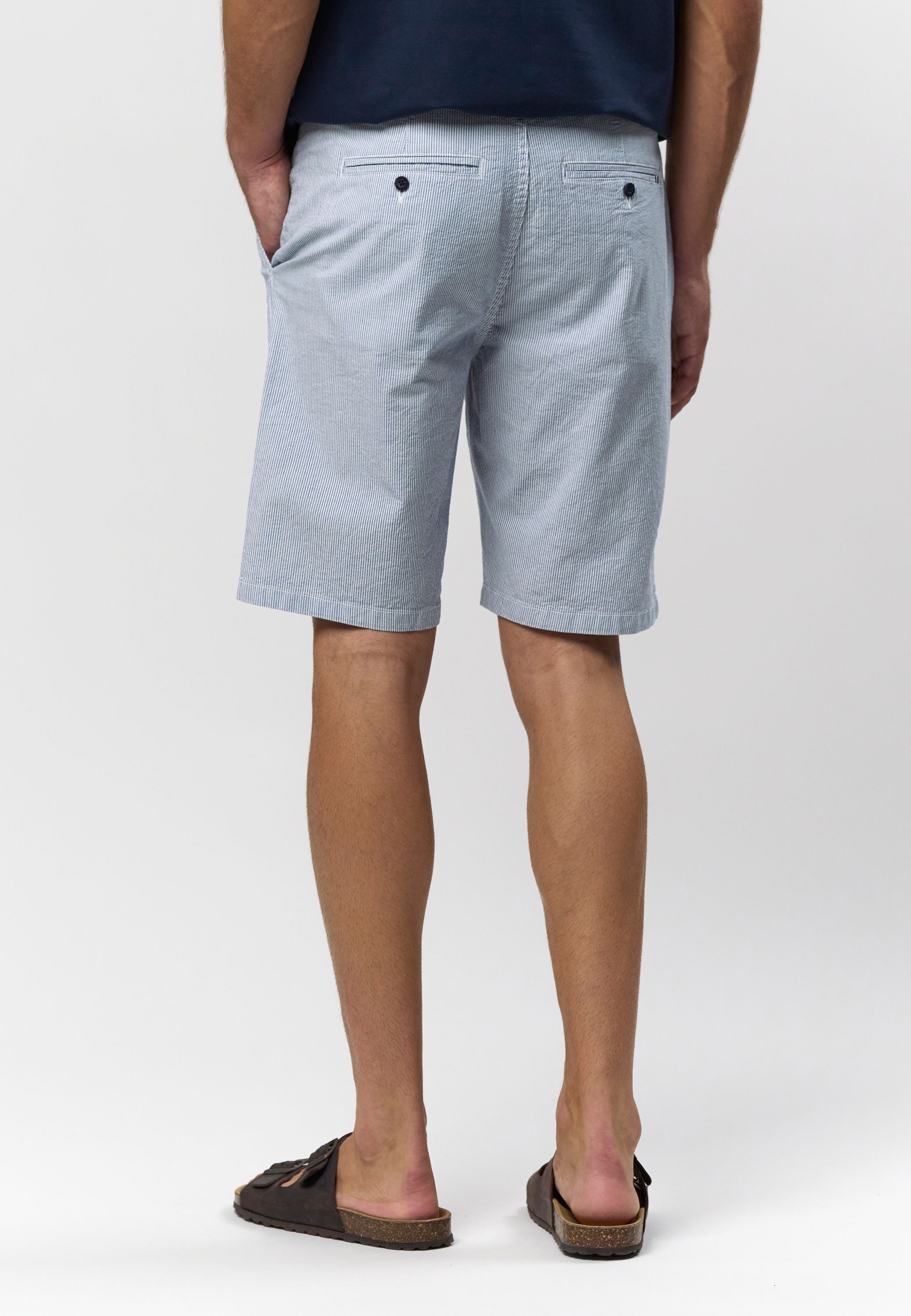 UMChris Striped Shorts