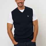 Samuel Cable Knit Vest