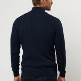 UMAmir Half-zip Cable Knit