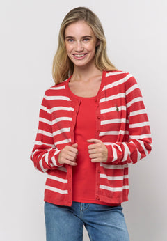 UWMalika Striped Knit Cardigan