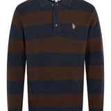 UMEthan Polo Long Sleeve Knit