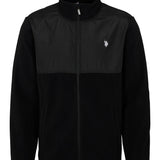 Bent fleece jacket