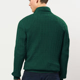 UMRomeo Half-zip Cable Knit