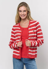 UWMalika Striped Knit Cardigan